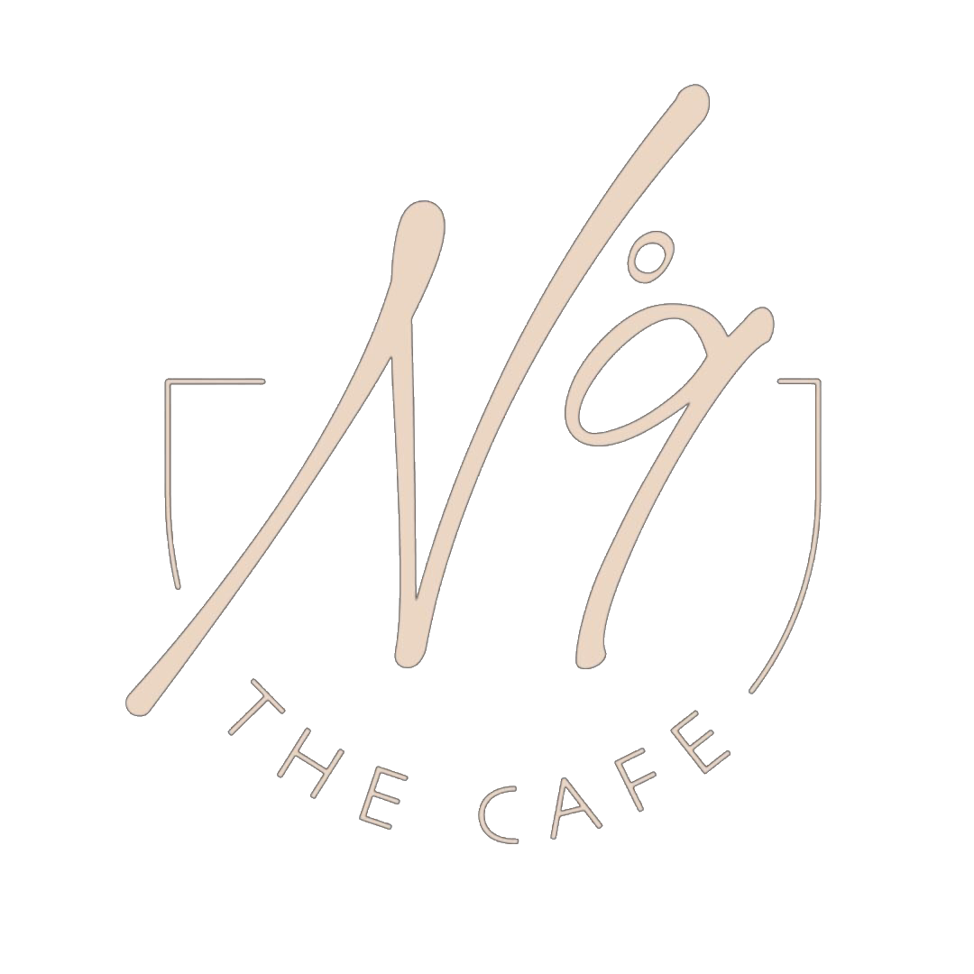 No9 The Cafe logo in soft beige script, Caroline Springs.